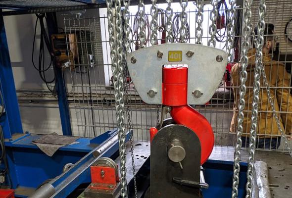 ТАЛИ РУЧНЫЕ ШЕСТЕРЕННЫЕ ПЕРЕДВИЖНЫЕ Г/П 40 Т, В/П 7 М ВО ВЗРЫВОБЕЗОПАСНОМ ИСПОЛНЕНИИ